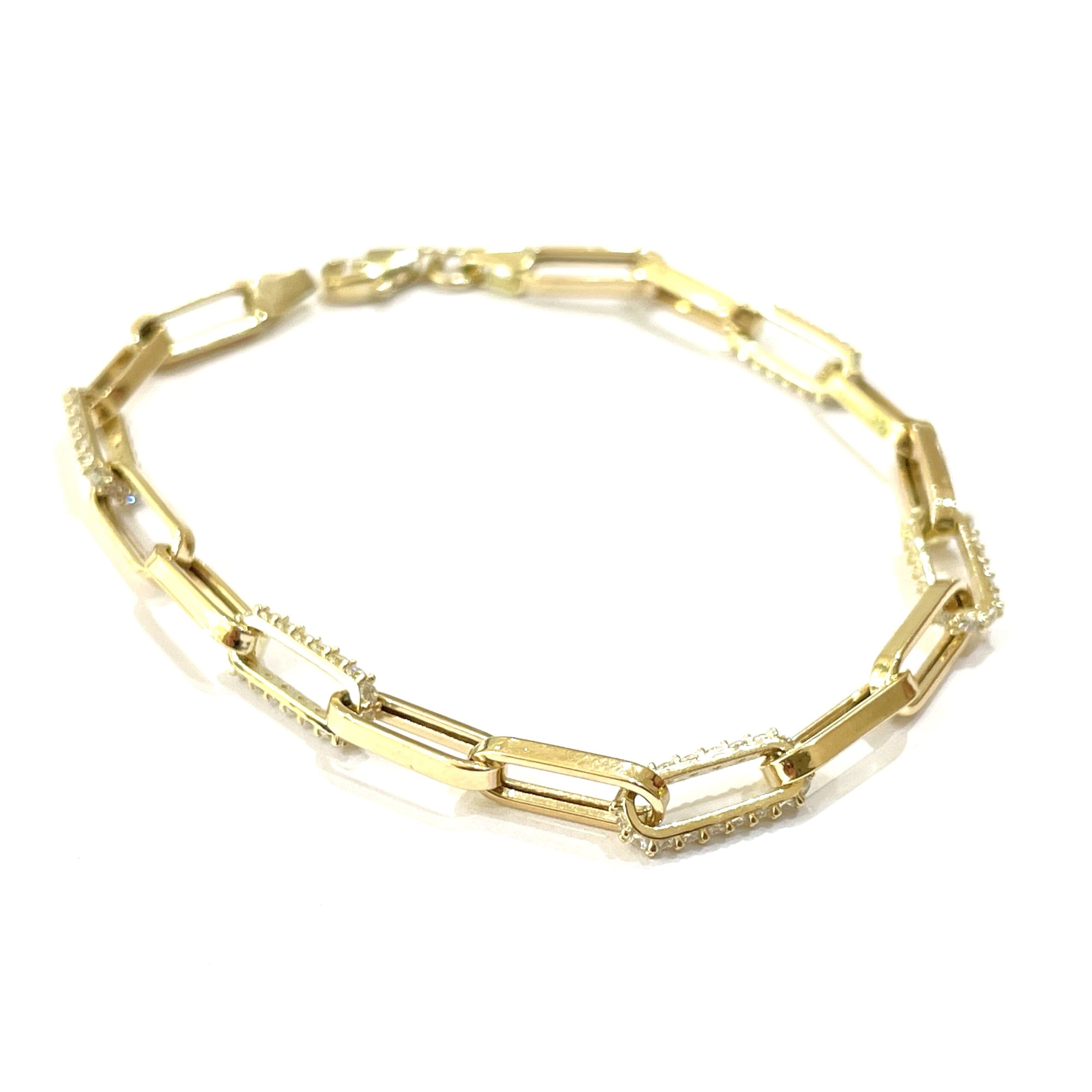Ankerketten Arband mit Zirkonia 1 scaled