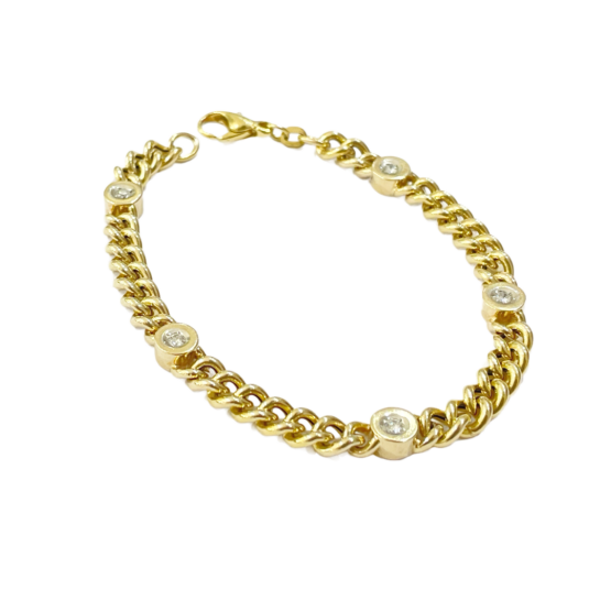 Brillant Armband 585 Gold 0.25 ct 1