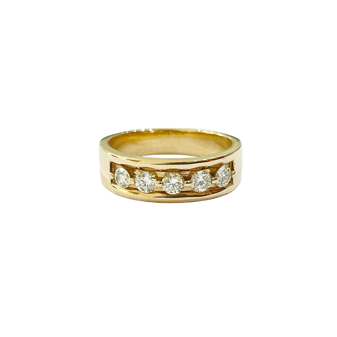 Brillantring 585 Gold 0,60 ct._1