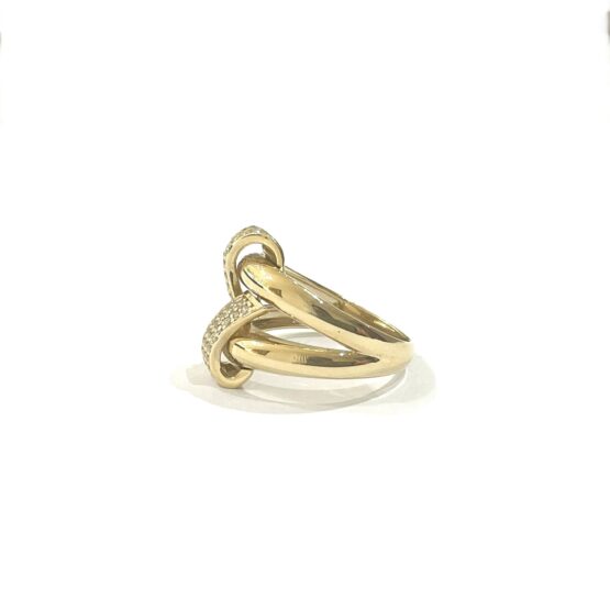 Damen Ring elegant 585 Gold 3