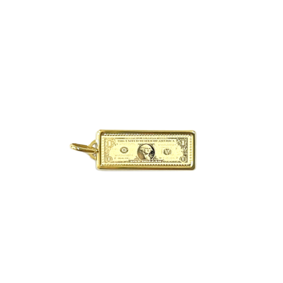Dollar Anhaenger 585 Gold 1