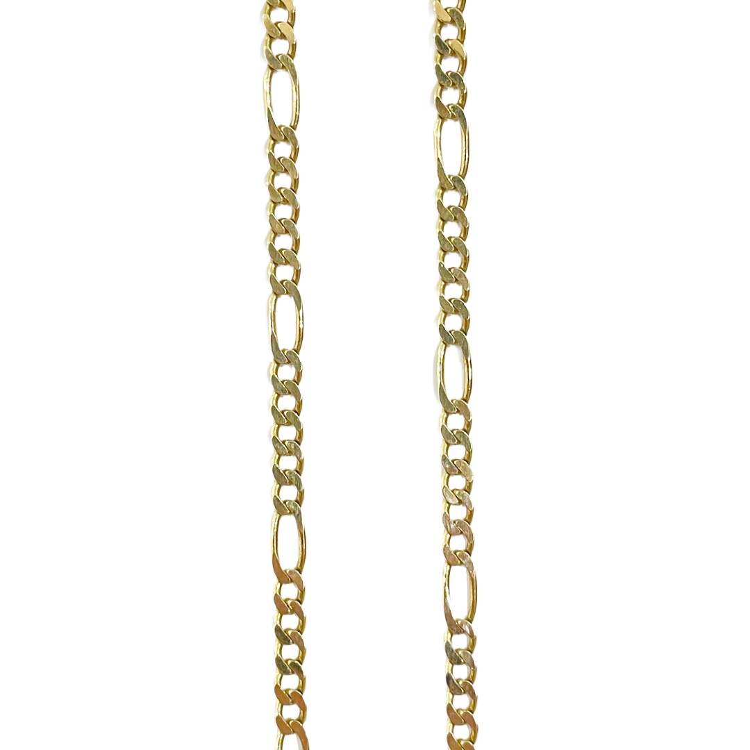 Figarokette 3mm 585 Gold_1