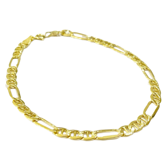 Figarokette Armband 585 Gold 1