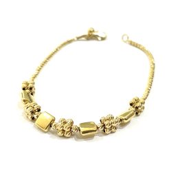 Goldkugel Armband 585 1