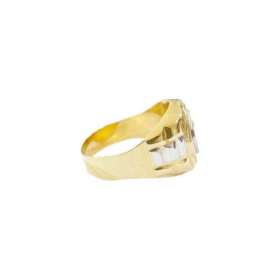 Herrenring 585er Gold 1.2.3