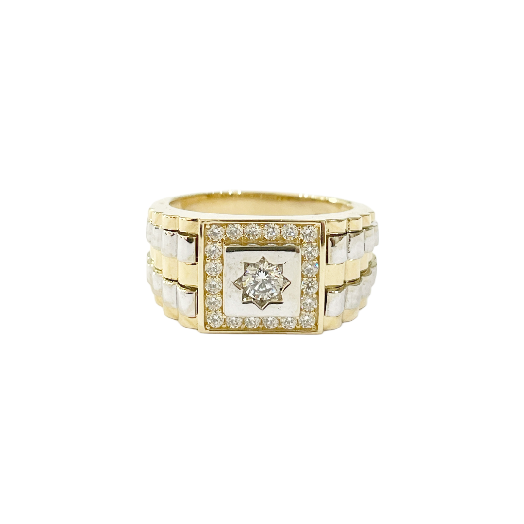 Herrenring 585er Gold 1.4.1