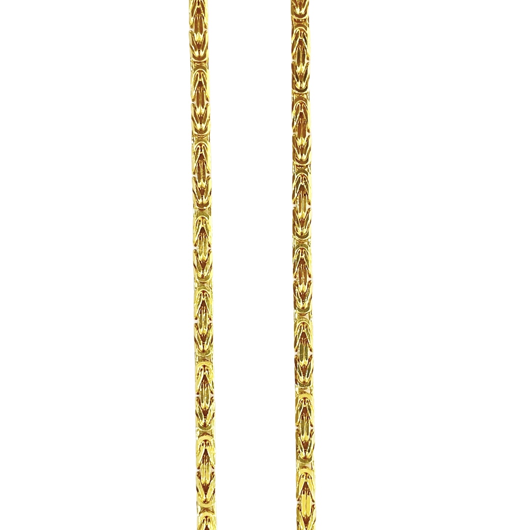 Königskette 585er Gold massiv 3 mm_1