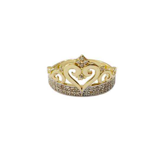 Kronen RIng 585 Gold 1