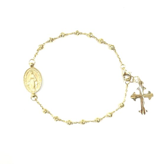 Rosenkranz Armband 585er Gold 1 scaled