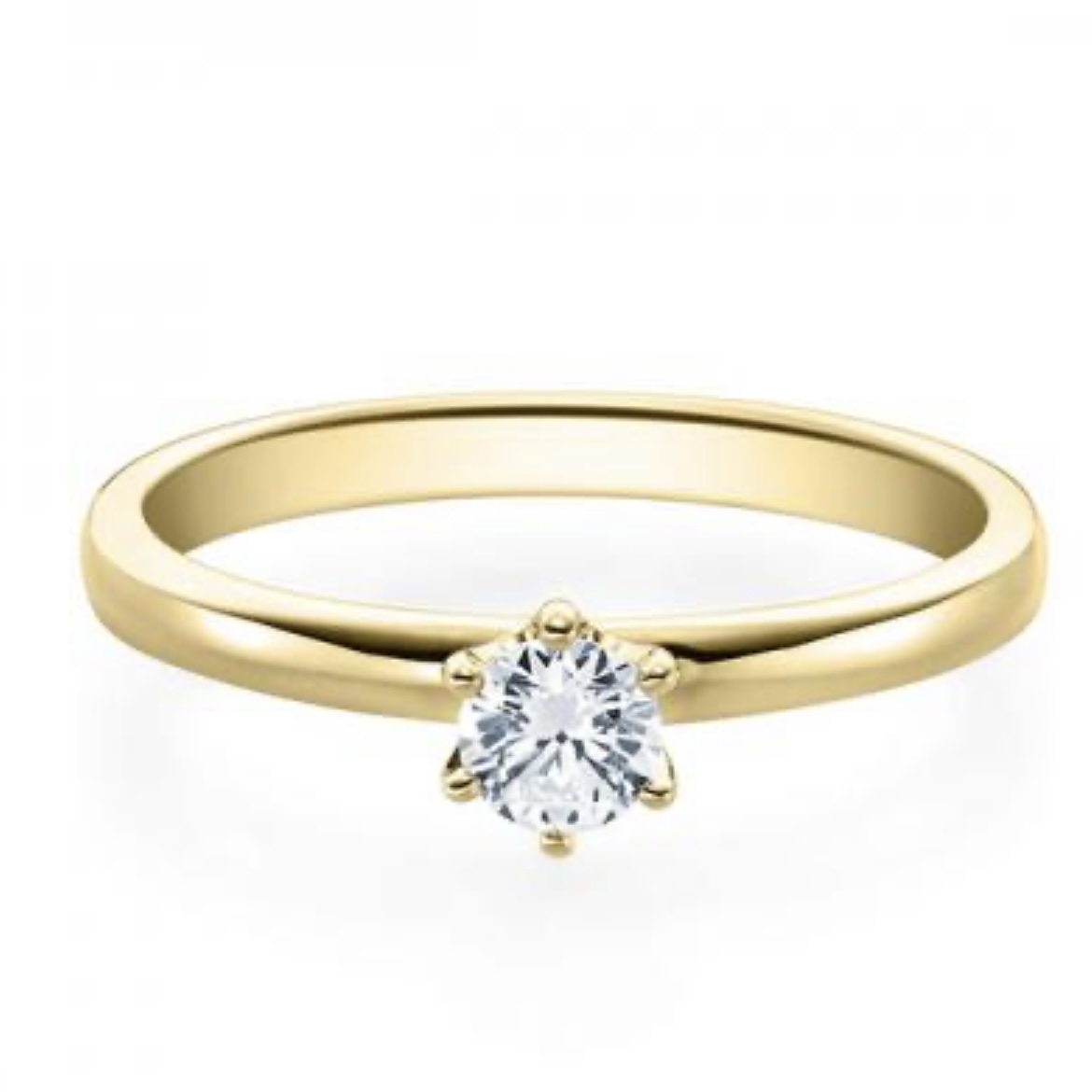 Solitaire Brillantring 585 Gold_1