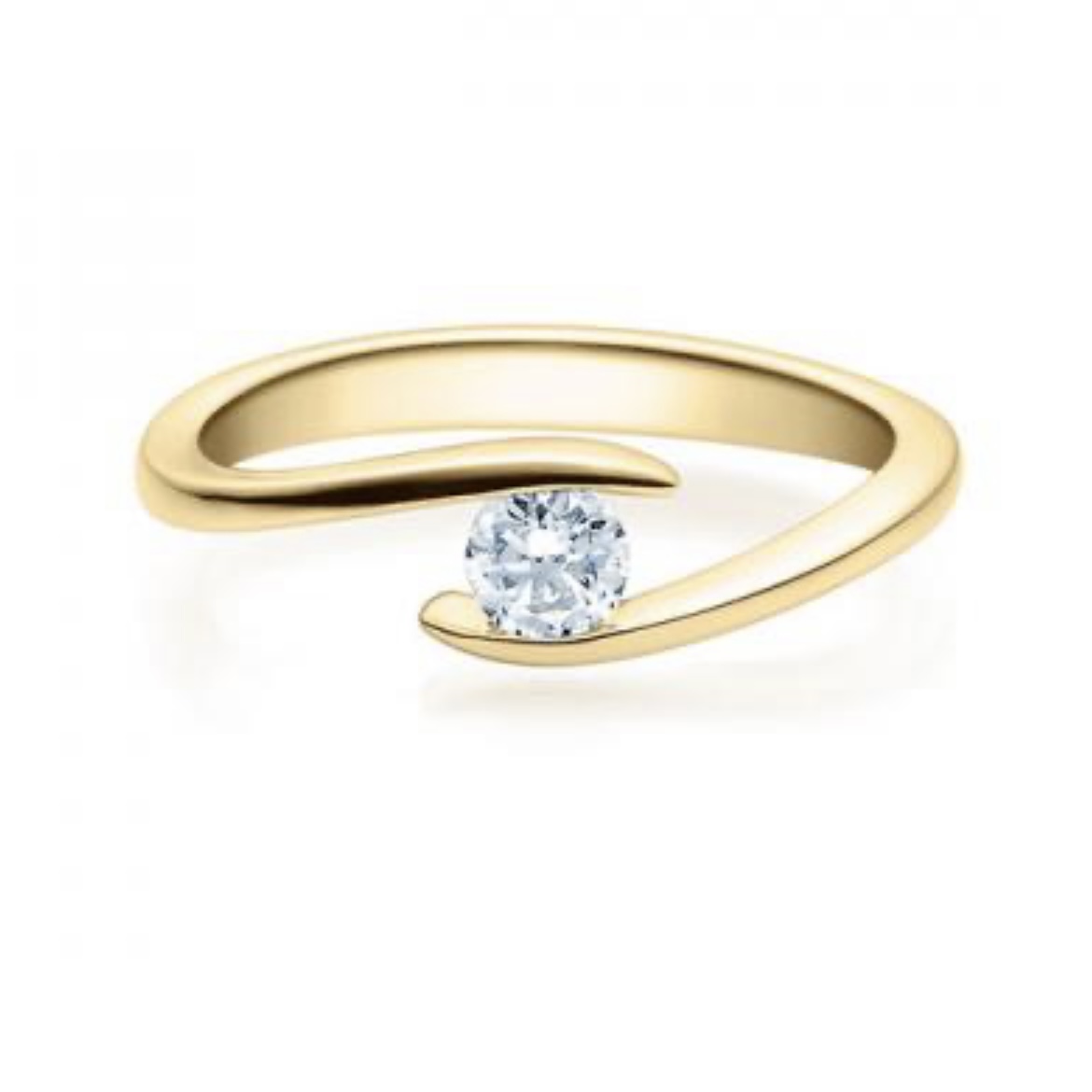 Spannring Brillant 0.20 ct. 585 Gold_1