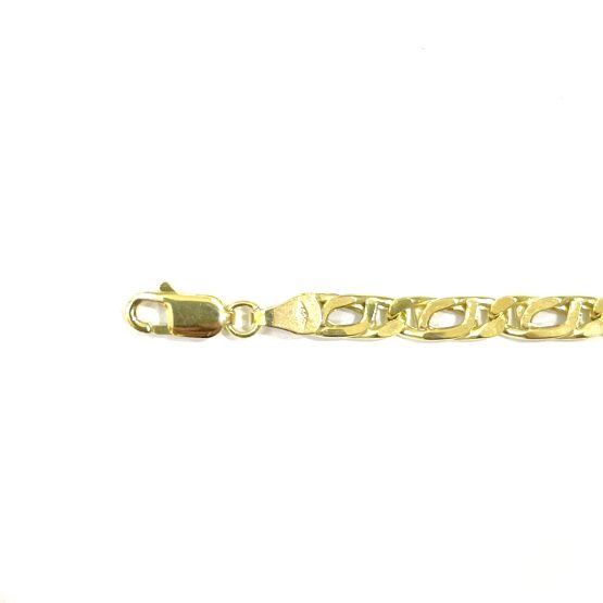 Tigerauge Armband 4mm 585 Gold 3 scaled